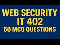 Web Security Top 50 MCQ Questions Information Technology 402 Class 10th CBSE Board 2026