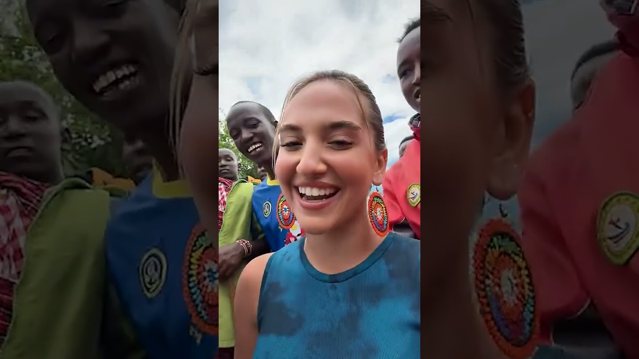 تعرفنا على قبيلة المساي 😘 شوفو شصار 😅 غيث وسارة