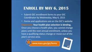 UpdatedGIC Annual Enrollment 2015-2016 Presentation