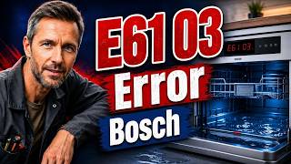 Bosch Dishwasher Error E61 03 – What It Means & How to Fix It