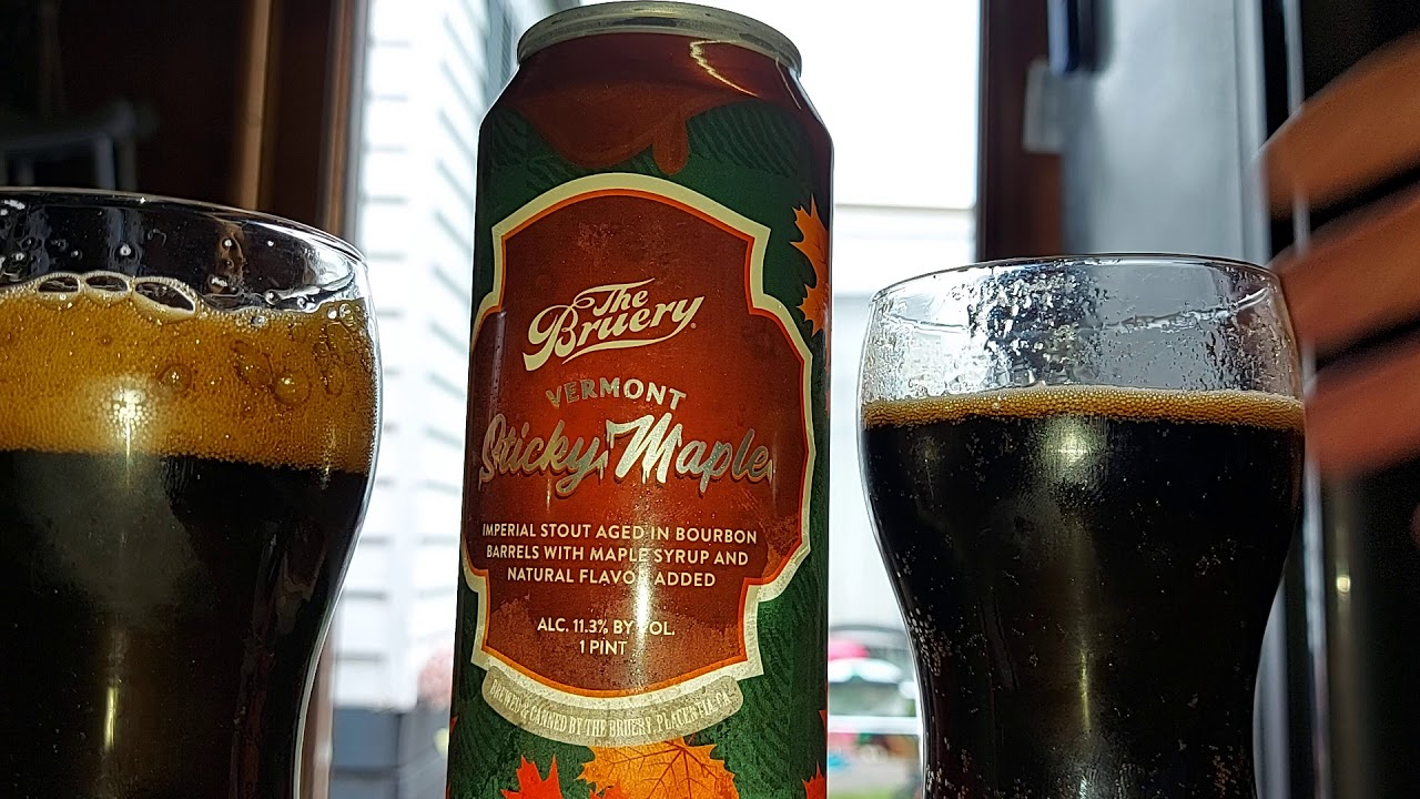 The Bruery Vermont Sticky Maple Bourbon Stout 11.2%