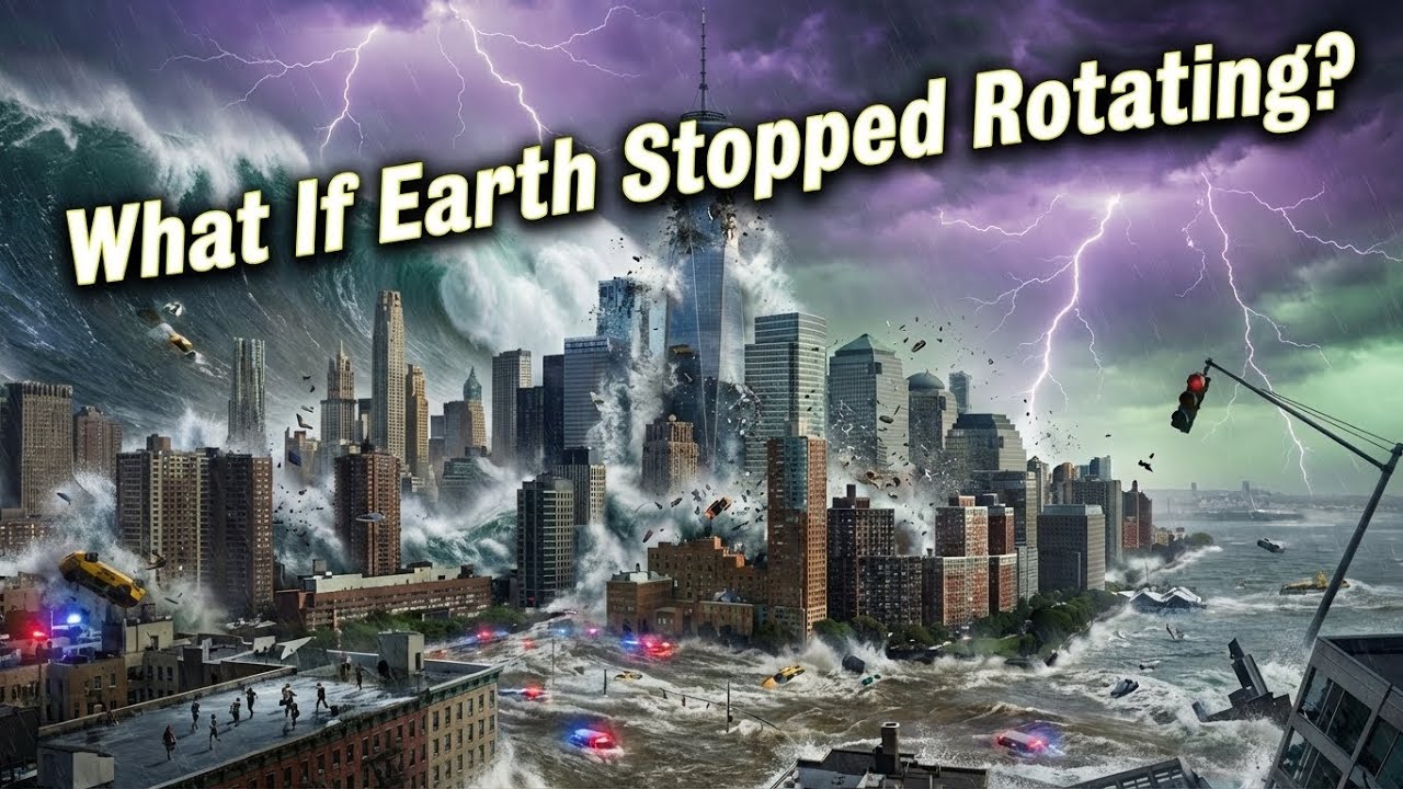What Would Happen If Earth Suddenly Stopped Spinning? | Mind-Blowing ...