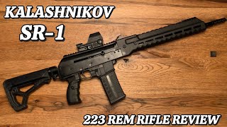 Kalashnikov SR1 223 REM rifle Unboxing and Review. #sr1 #rifle