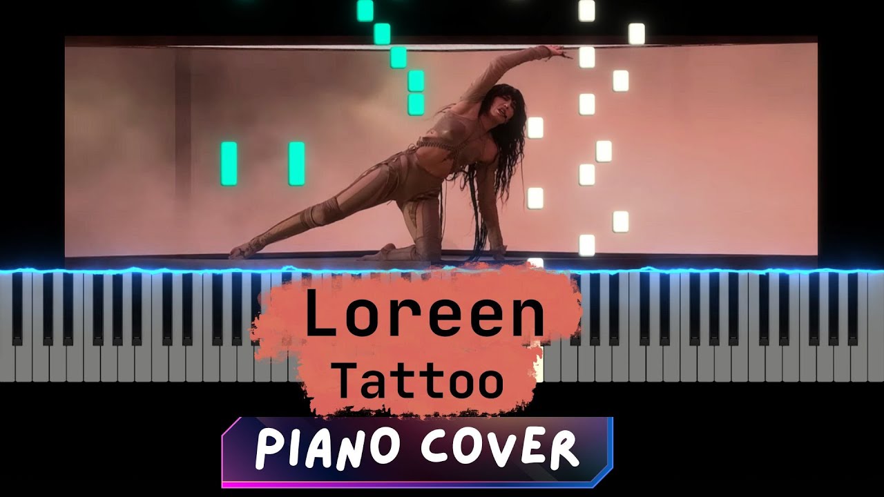 Loreen - "Tattoo". Winner Eurovision 2023. Piano cover+sheet music. Synthesia Loreen - "Tattoo". Winner Eurovision 2023. Piano cover+sheet music. Synthesia