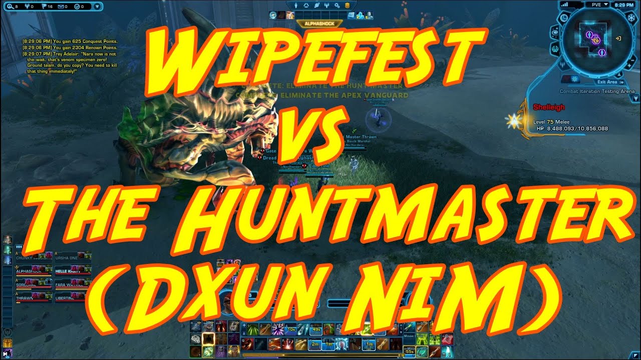 Wipefest vs The Huntmaster (Dxun NiM)
