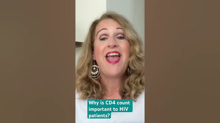 Why are CD4 blood counts important to HIV patients?