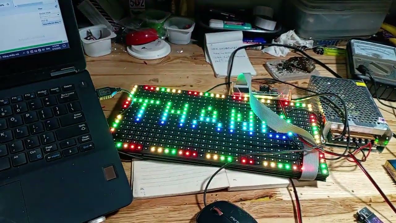 Hướng dẫn chọn đường viền cho biển LED trong phần mềm HD2020