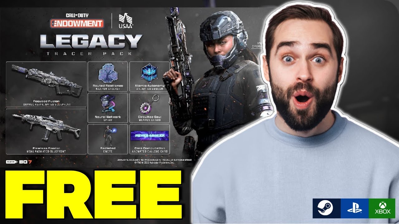 How to Get COD BO7 Legacy Tracer Pack for FREE (PS5, XBOX, PC) ✅ BLACK OPS 7 FREE DLC (100% Legit)