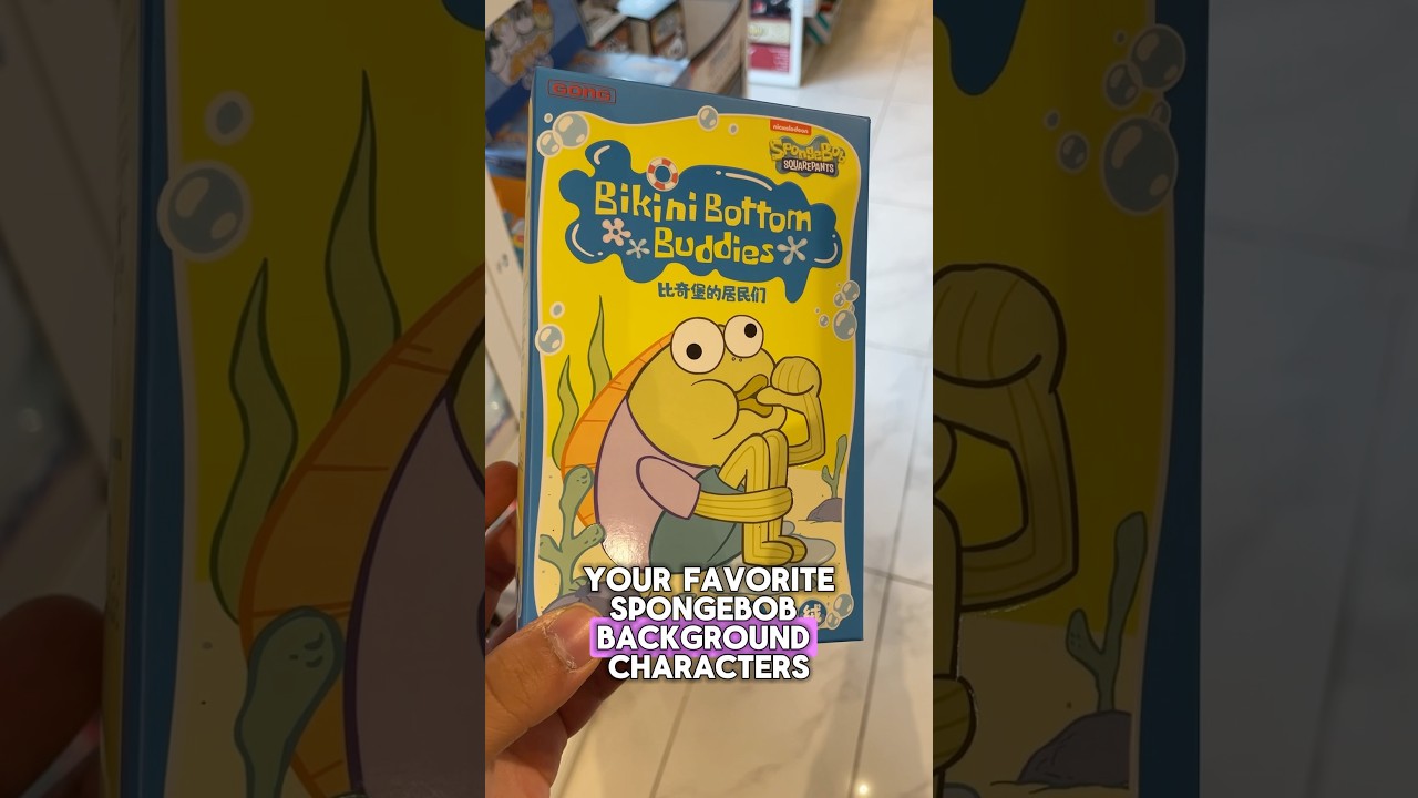 Labubu, SpongeBob and Skullpanda! 
