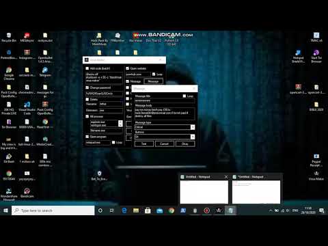 HOW TO MAKE RANSOMEWARE IN 5 MINUITES