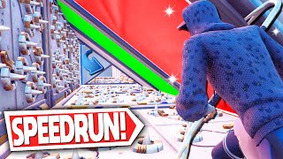 My FASTEST 100 LEVEL  Deathrun Ever? (Fortnite Creative Mode)