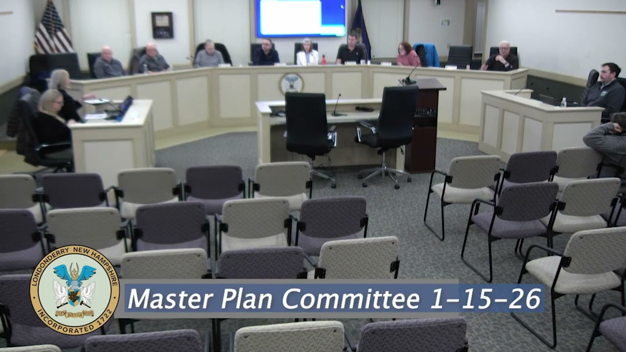 Master Plan Committee from 1-15-26