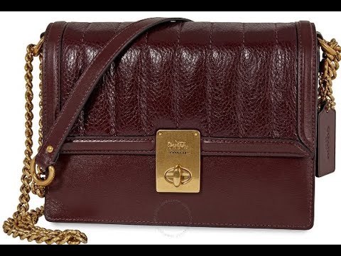 Coach Hutton Shoulder Bag - YouTube