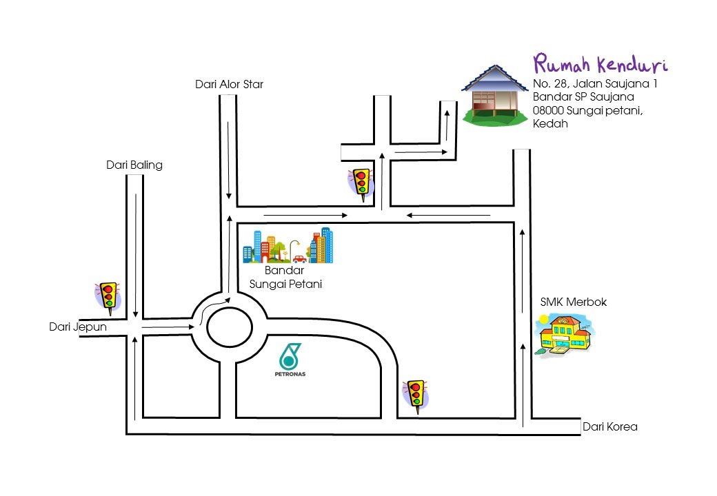 VIDEO TUTORIAL 10 LUKIS MAP LOKASI MAJLIS GUNA 