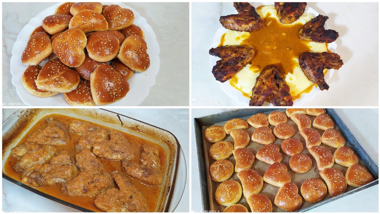 بطاطا بيري بأجنحة الدجاج مع صلصة منها فيها مثل المطاعم