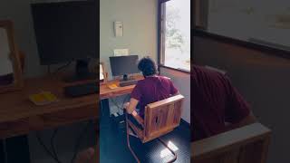 Bringing the Outdoors In 🌲 The Ultimate Live Edge Setup! #shorts