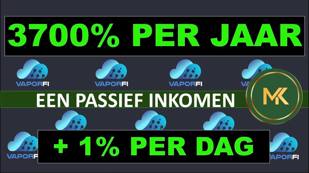 1% PER DAG MET VAPORNODES (VPND)! WAT IS EEN NODE? INVESTEREN IN ...
