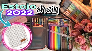 ORGANIZANDO MEU 2º ESTOJO DA SHEIN - MELHOR DO QUE O 100 pens da kipling ? 😱😱