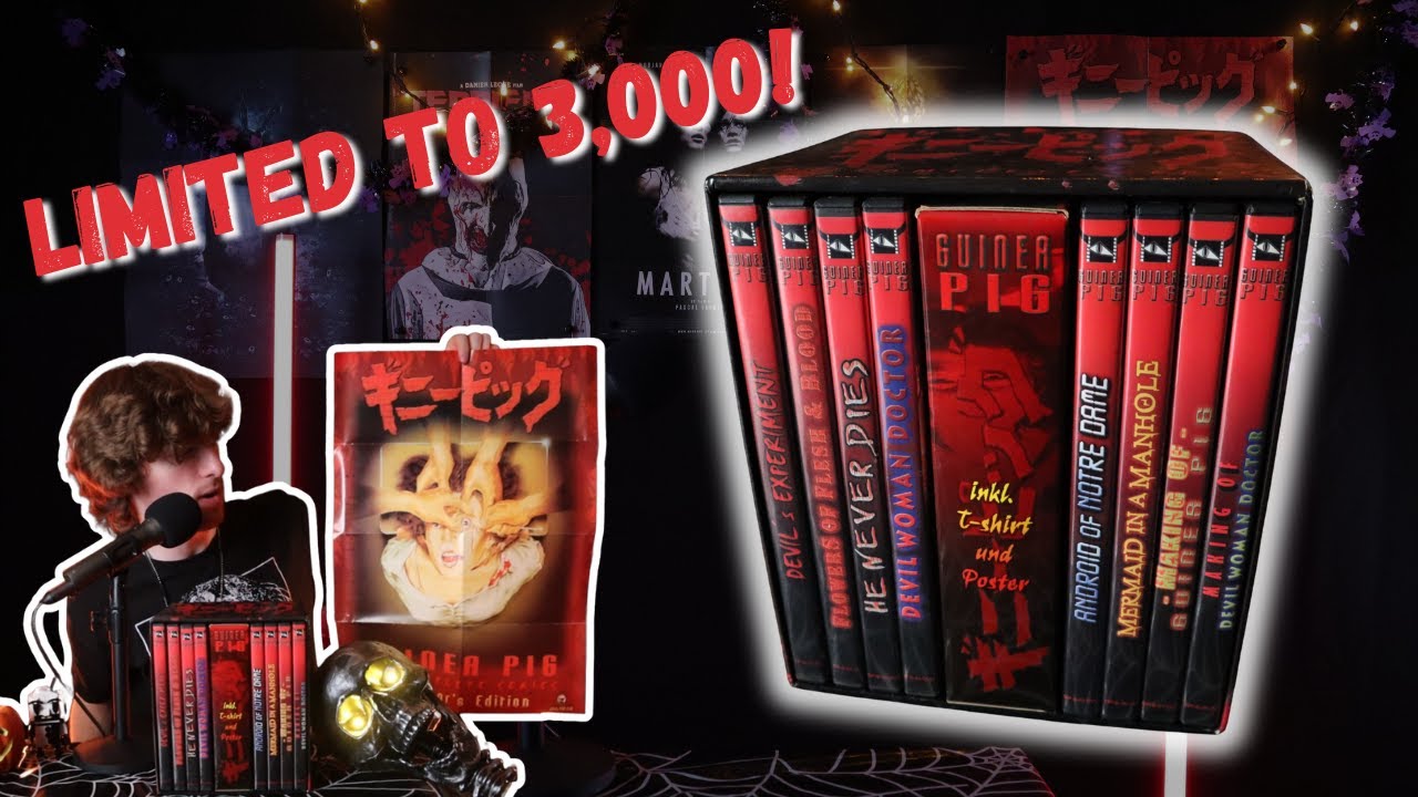 Japanese Guinea Pig Limited Edition DVD Boxset by Devil Pictures