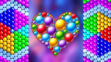 BUBBLE SHOOTER NEW GAMEPLAY LEVEL #431-435 😳 / BUBBLE SHOOTER ANDROID Gameplay #61