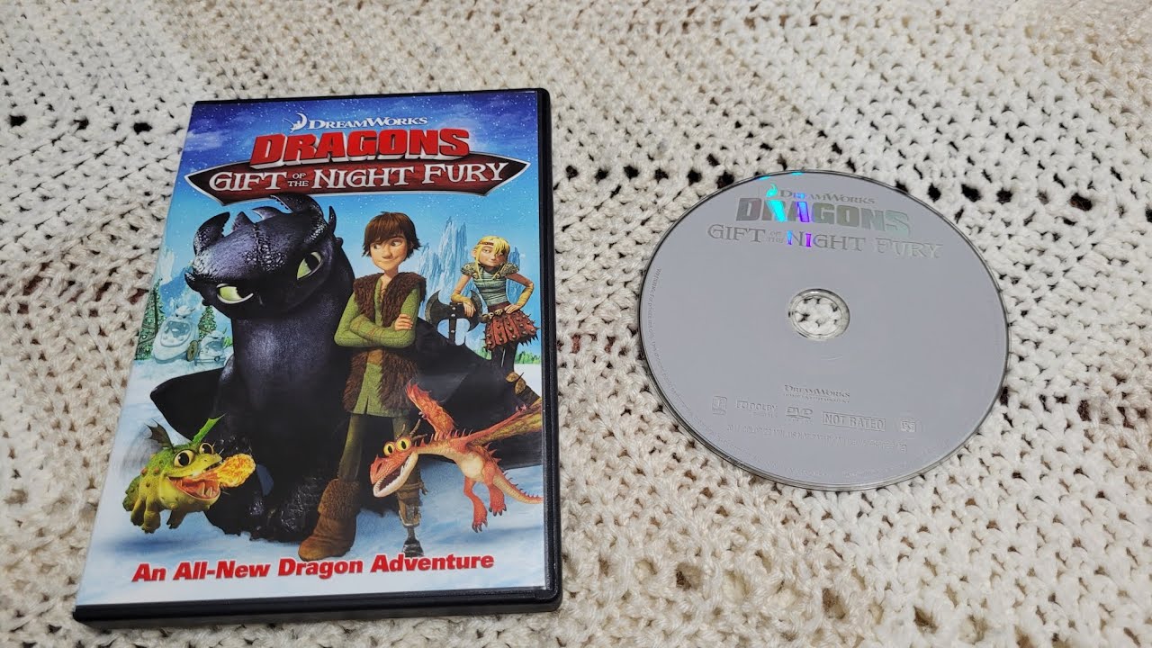 Dragons Gift Of The Night Fury Dvd Menu
