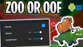 ZOO or OOF Script (PASTEBIN 2026) (ESP ,SPEED ,NO CLIP ,AUTO FARM )