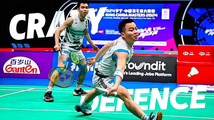 Aaron Chia/Soh Wooi Yik - The Unbeatable Crazy Defence Skills