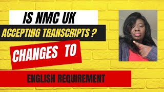 USING YOUR TRAINING AS PROOF OF ENGLISH PROFICIENCY FOR NMC UK REGISTRATION