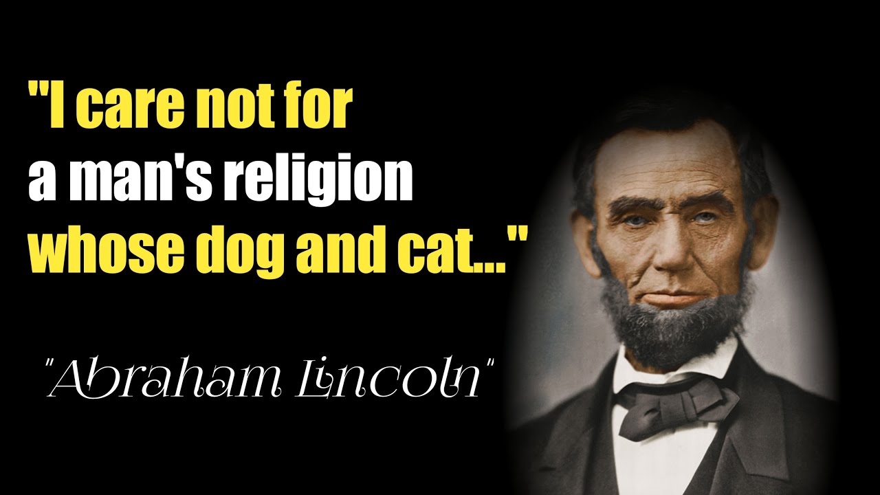 Top 10 best quotes of abraham lincoln(16 th president of U.S) 