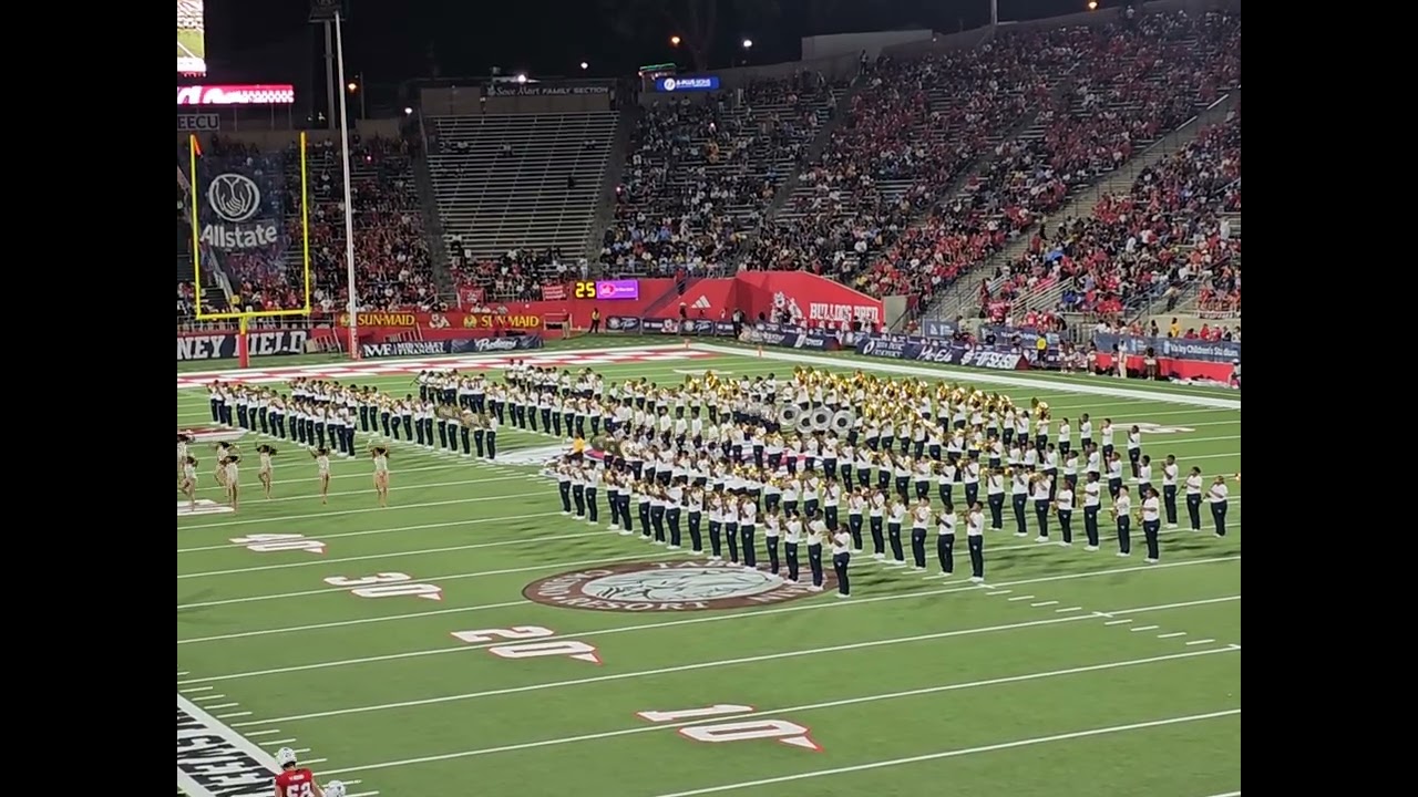 Southern University Marching Band Invades Fresno State