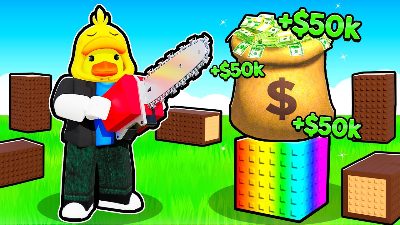 I Cut Down 4,929,557 Trees and Became RICH in Roblox!