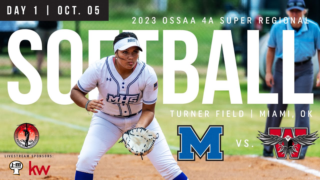 2023 OSSAA 4A Softball Super Regionals DAY 1 YouTube