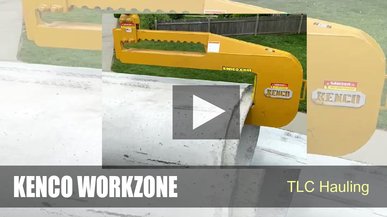 Elliptical Concrete Pipe Being Unloaded