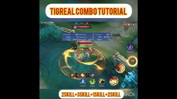 Tigreal Combo Tutorial For Beginner #mobilelegends