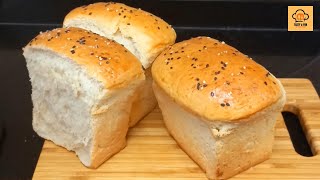 Easy Homemade Bread for Beginners | Bread with Sesame Top ! Delicious and Soft by Master Chef Cooking Channel 217 views 4 weeks ago 11 minutes, 9 seconds