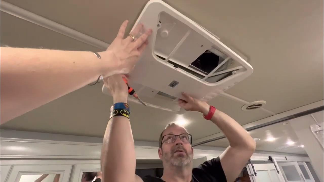 189 RV AC Silencer Unboxing and Install YouTube