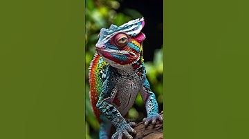 "Color-Changing Chameleon: Nature