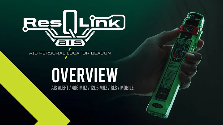 ResQLink AIS PLB with Mobile App | ACR Electronics