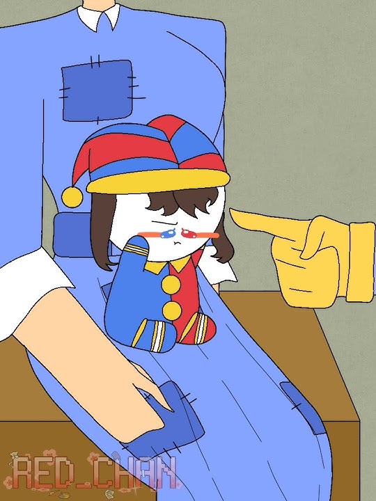 baby pomni💐💝/the amazing digital circus/ft:pomni,ragatha,jax/#animation#shorts