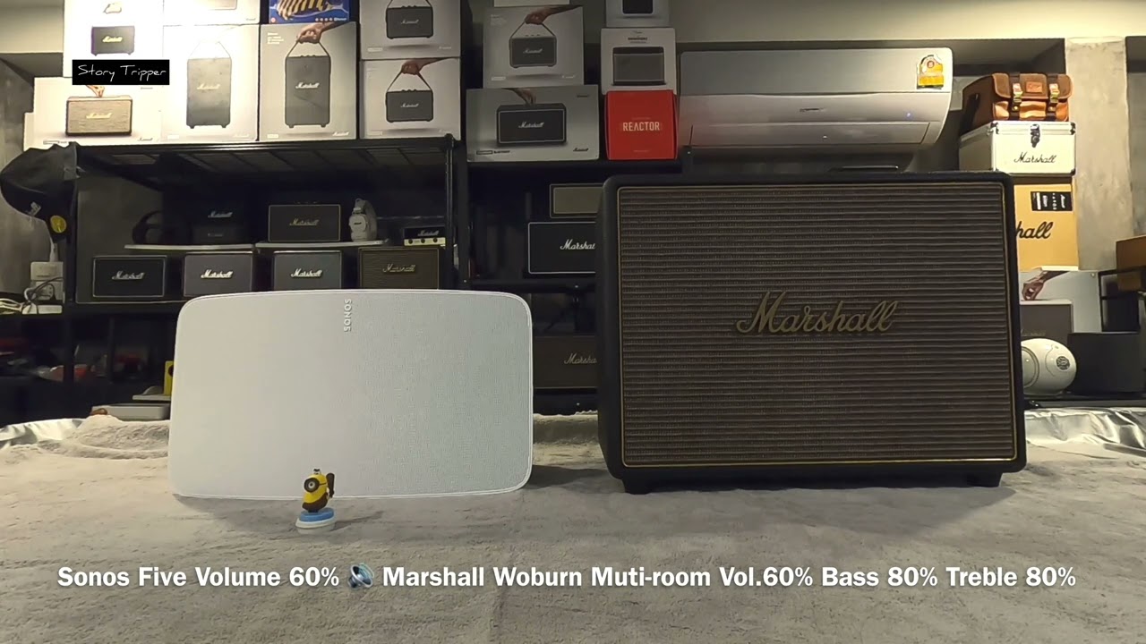 Sonos Five Marshall Woburn Muti-room YouTube