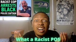 What a Racist POS! Racist Cop Accidentally Pulls Over Black Police Captain | DJH88's Reaction