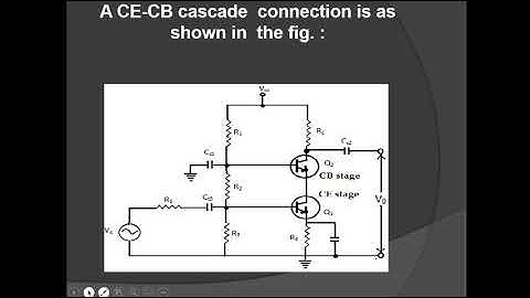 CASCADE AMPLIFIER