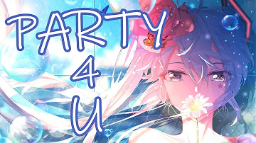 【Nightcore】 Charli XCX - party 4 u || lyrics