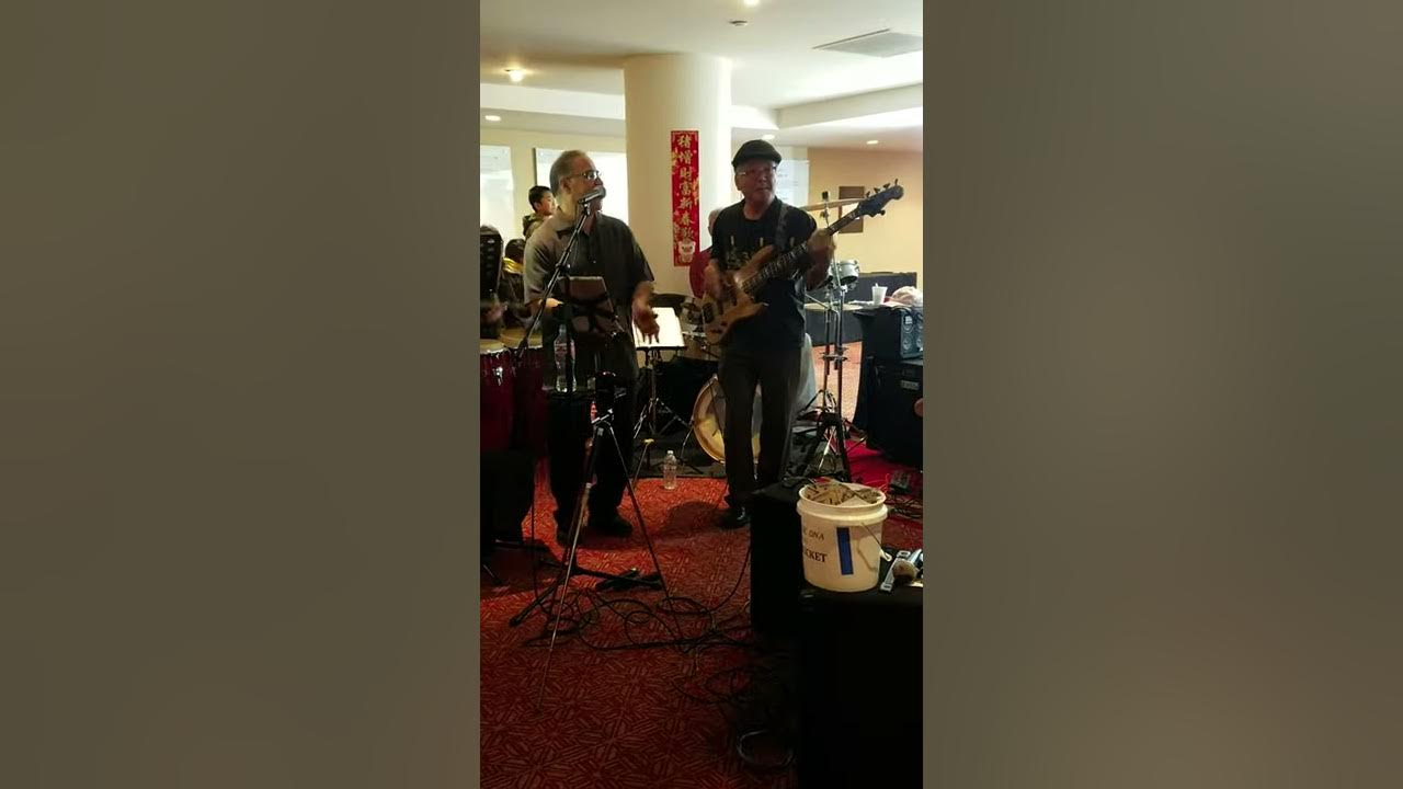 Reverse DNA cover band performance, Lunar New Year Parade Viewing Party, Chinese Culture Center SF