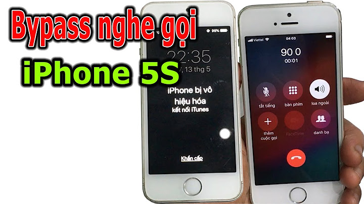 Iphone 5 bị vô hiệu hóa phải làm sao