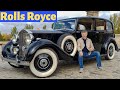 Rolls Royce Phantom III  1938 года. Катаемся по городу.