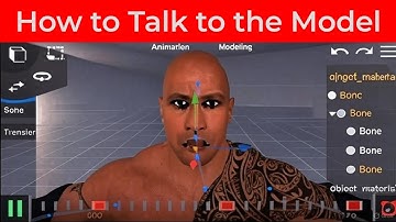 How to make a character talking in Prisma3d