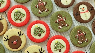 Happy Christmas Make lovely Christmas chocolate cookies!
