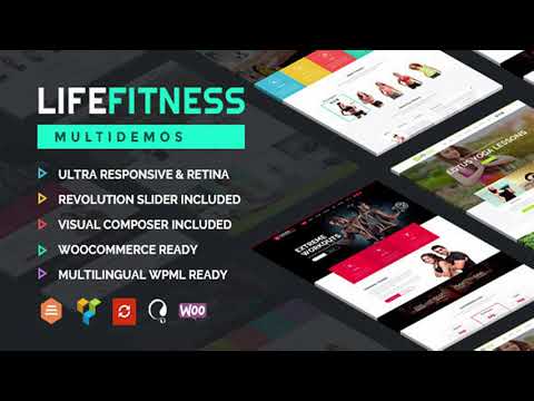 Life Fitness - Gym&Sport WordPress Theme | Themeforest Website Templates and Themes