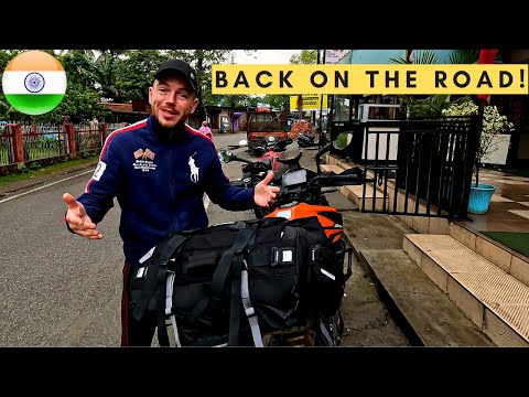 Frenchy Back on the Road!! Ride to Itanagar - Arunachal Part 2